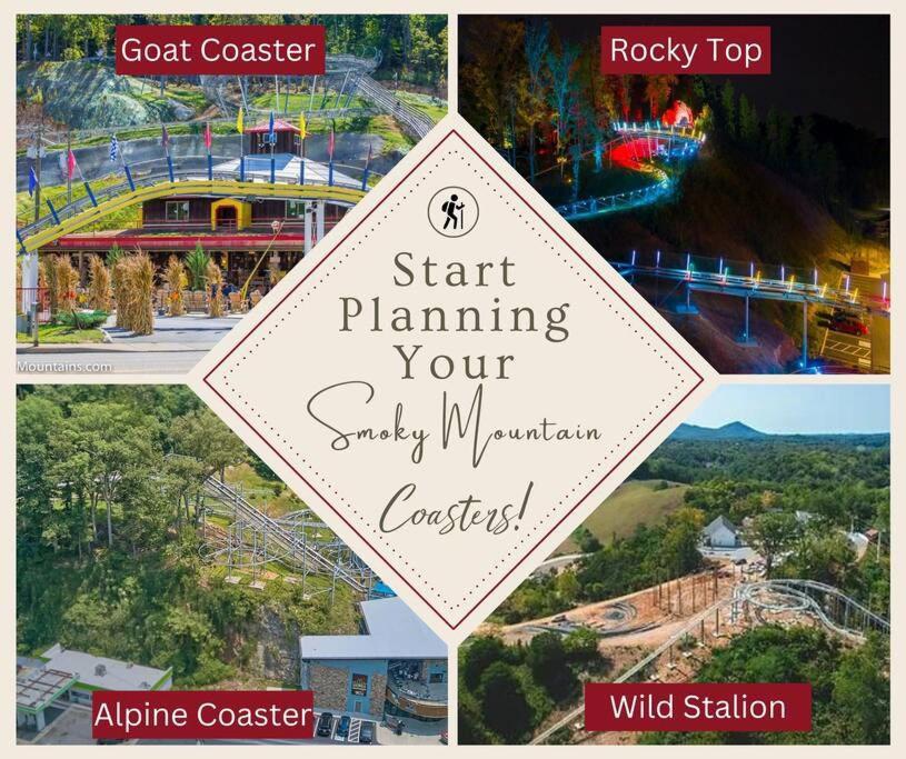 Enchanted Forest Cabin And Teepee! Lights & Laser Show! Private Hot Tub! Unique Stay! Sevierville Exterior foto