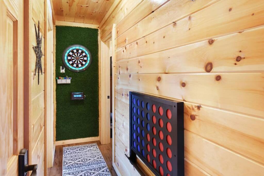 Enchanted Forest Cabin And Teepee! Lights & Laser Show! Private Hot Tub! Unique Stay! Sevierville Exterior foto